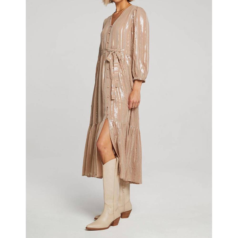 NEW SALTWATER LUXE dream dress in champagne - Picture 2 of 3